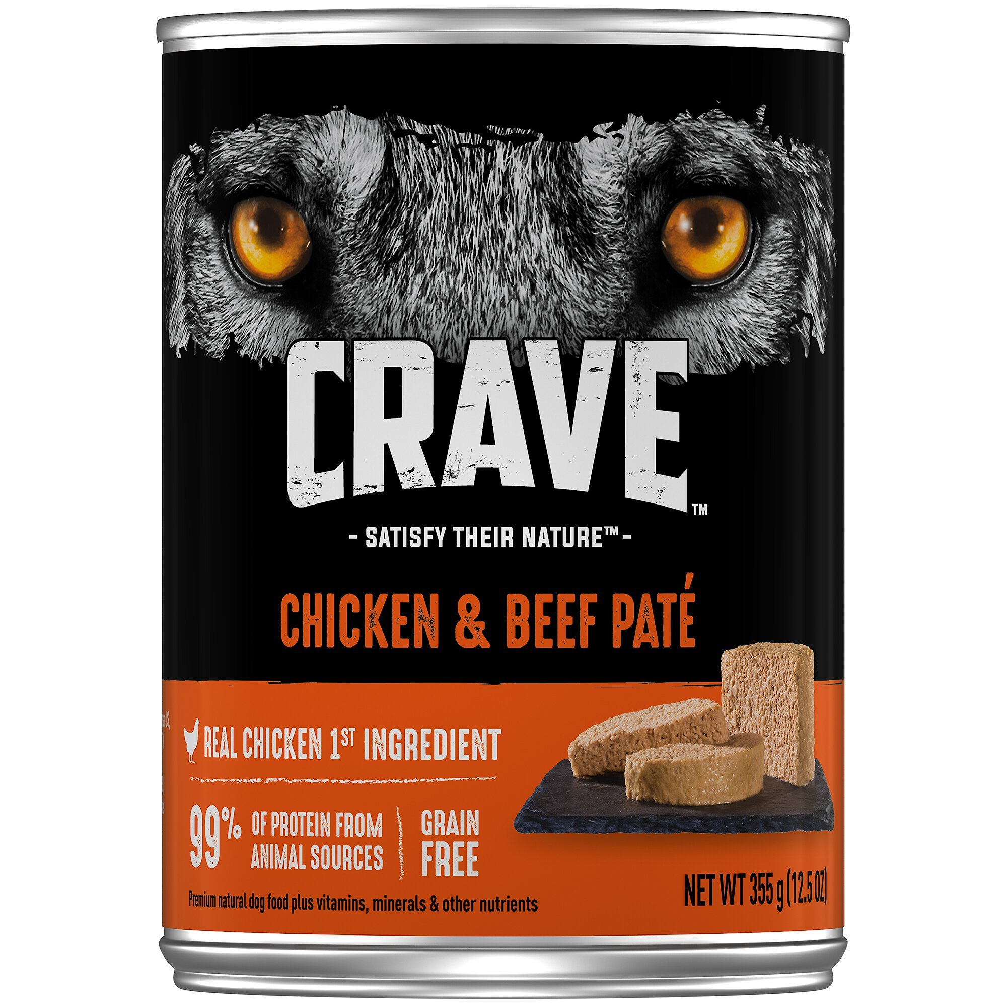 CRAVE Chicken Beef Pate Grain Free Canned Dog Food reviews Chewy