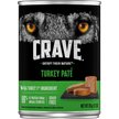 Crave Turkey & Lamb Pate with Protein from Shreds of Real Chicken Grain-Free Dog Food Trays
