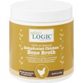 Nature's Logic Dehydrated Chicken Bone Broth Dog & Cat Food Topper, 6-oz tub