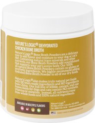 Nature's Logic Dehydrated Chicken Bone Broth Dog & Cat Food Topper, 6-oz tub slide 2 of 6