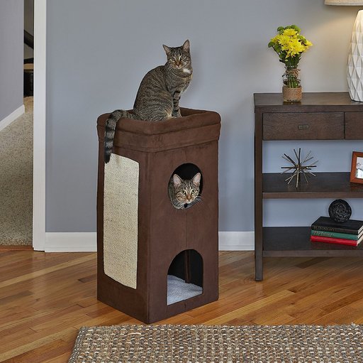MidWest Curious Cube Cat Condo