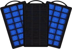Aquatop Hang-On Back Aquarium Power Filter Replacement Carbon Cartridge, 3 count, PF15-UV slide 2 of 3