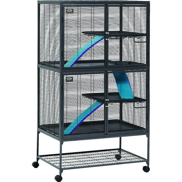 MIDWEST Critter Nation Deluxe Small Animal Cage, Double Story