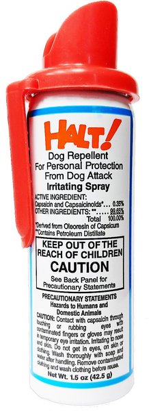 HALT Dog Repellent Spray 1.5 oz bottle Chewy