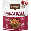 Rachael Ray Nutrish Meatball Morsels, Beef, Chicken & Bacon Recipe Grain-Free Dog Treats, 12-oz bag