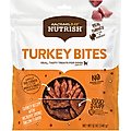 Rachael Ray Nutrish Turkey Bites Hickory Smoke Bacon Recipe Grain-Free Dog Treats, 12-oz bag