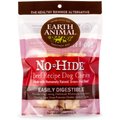Earth Animal No-Hide Small Rolls Long Lasting Natural Rawhide Alternative Beef Recipe Chew Dog Treats, 2 count