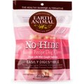 Earth Animal No-Hide Long Lasting Natural Rawhide Alternative Salmon Recipe Small Chew Dog Treats, 2.4-oz bag, 2 count