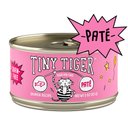 Tiny Tiger Pate Salmon Recipe Grain-Free Canned Cat Food, 3-oz can, case of 24