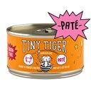 Tiny Tiger Pate Turkey and Giblets Recipe Grain-Free Canned Cat Food, 3-oz can, case of 24