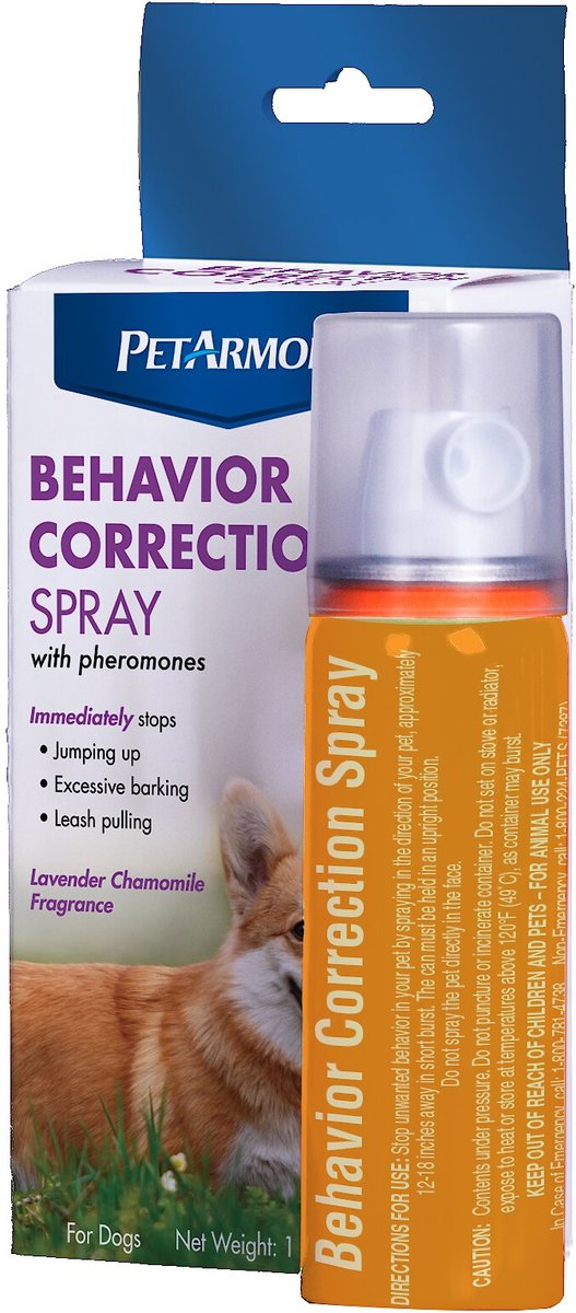 Behavior correction outlet spray