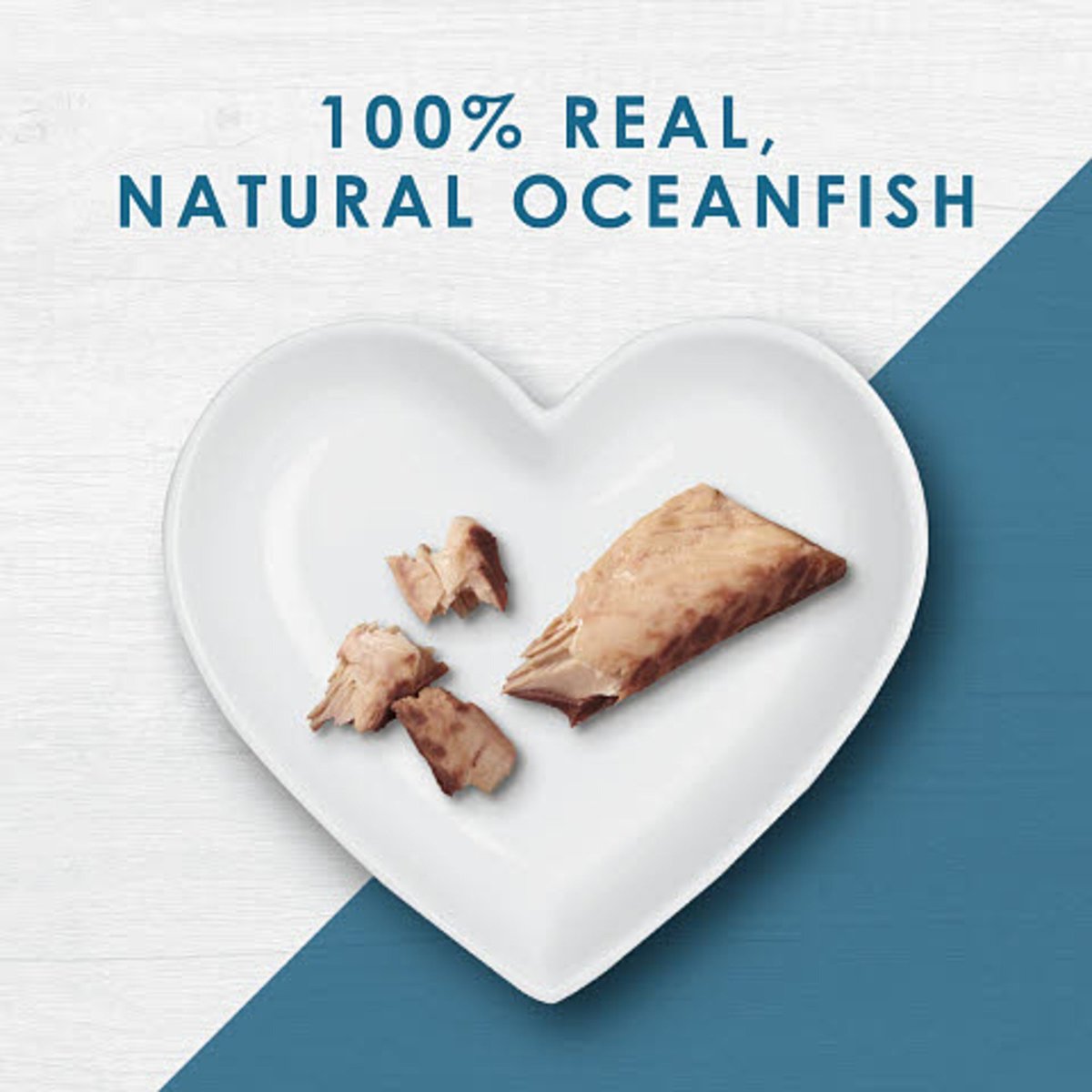 FANCY FEAST Purely Natural Oceanfish Filets Cat Food Topper, 10 count