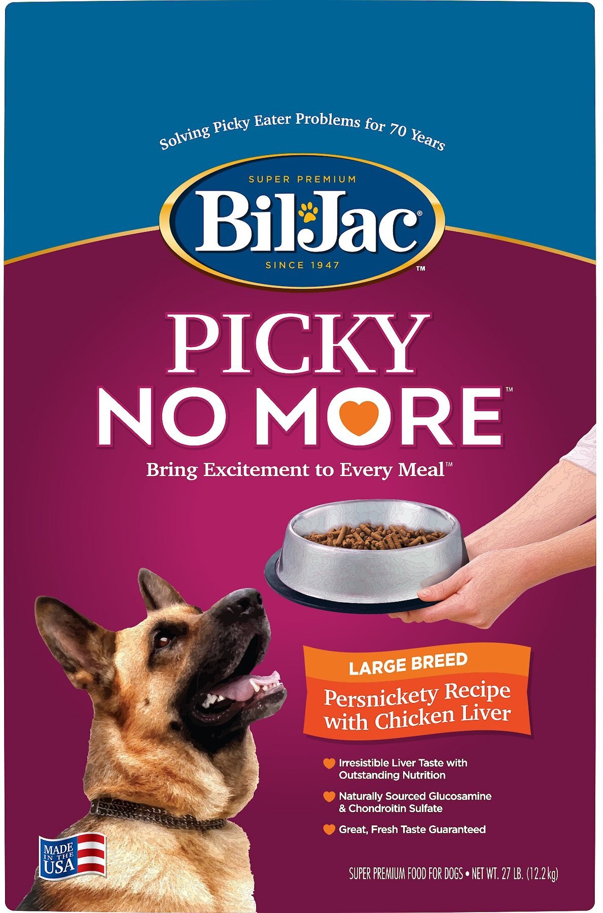 picky no more dog food large breed