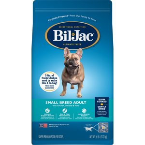 Bil-Jac Small Breed Adult Chicken, Oatmeal & Yams Recipe Dry Dog Food, 6-lb bag