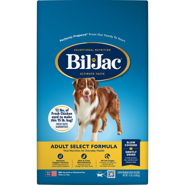 Bil-Jac Adult Select Chicken Recipe Dry Dog Food