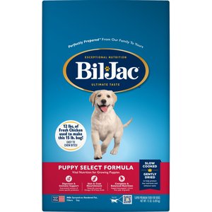 Bil-Jac Puppy Select Chicken Recipe Dry Dog Food, 15-lb bag