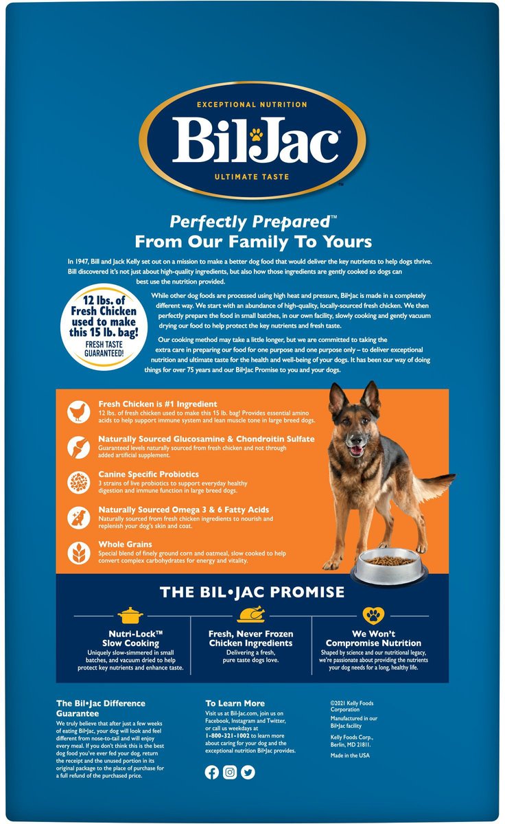 Bil Jac Large Breed Select Dry Dog Food