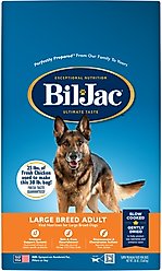 Bil-Jac Large Breed Adult Chicken Recipe Dry Dog Food, 30-lb bag