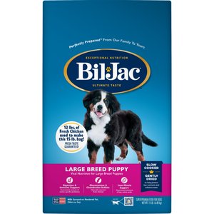 Bil-Jac Large Breed Puppy Chicken Recipe Dry Dog Food, 15-lb bag