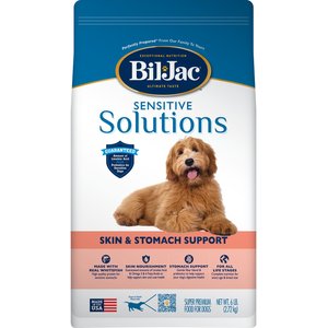 Bil-Jac Sensitive Solutions Skin & Stomach Support Dry Dog Food Dry Dog Food, 6-lb bag