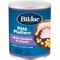 Bil-Jac Pate Platters Grain-Free with Chicken & Cheese Canned Dog Food, 13-oz, case of 12