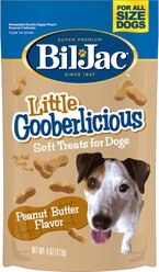 Bil-Jac Little Gooberlicious Peanut Butter Flavor Soft Dog Treats, 4-oz bag