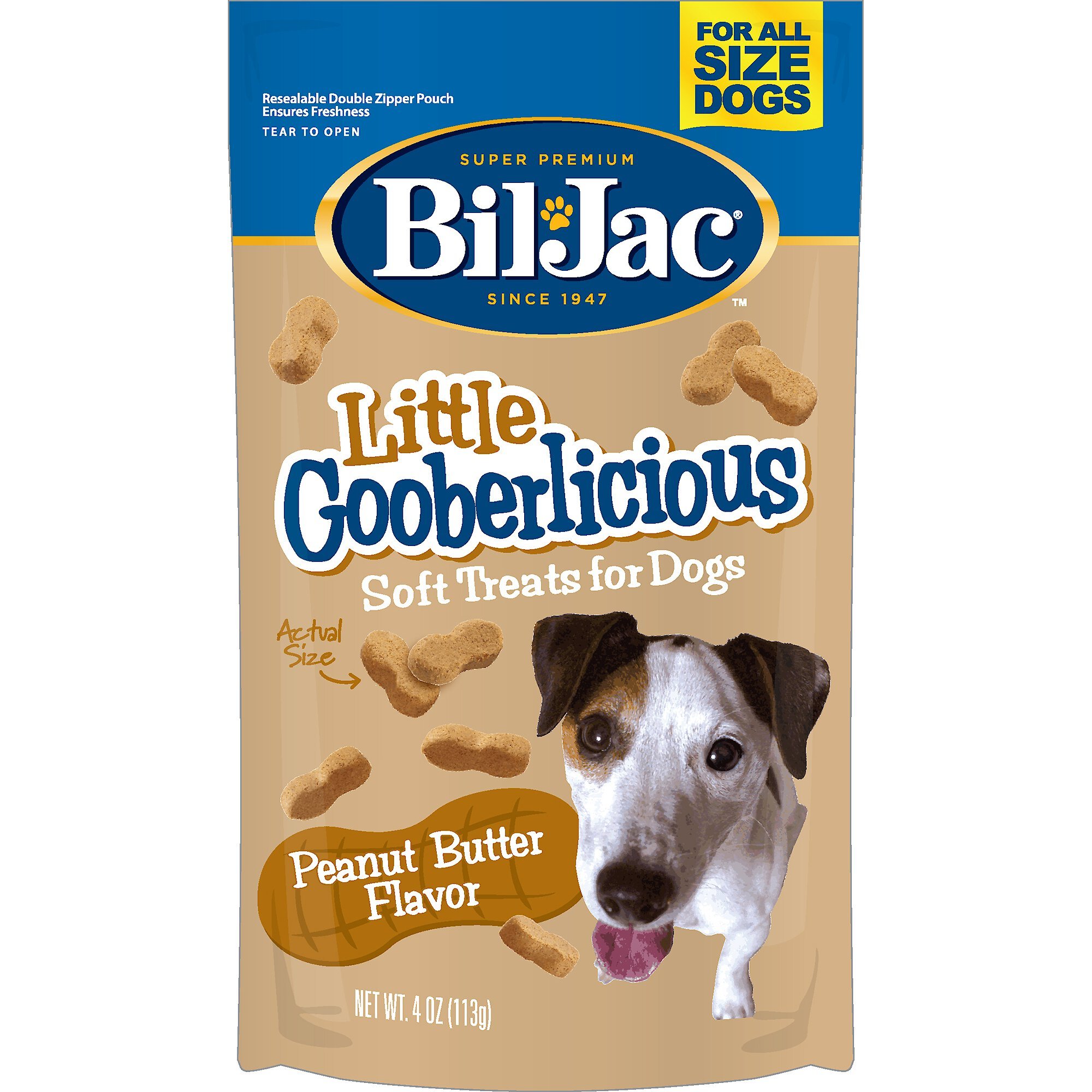 Little Gooberlicious Peanut Butter Flavor Soft Dog Treats