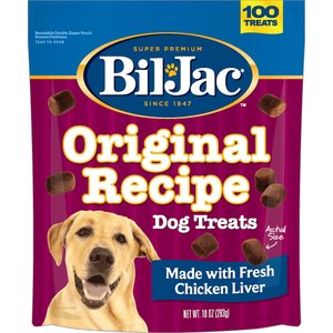Bil-Jac Original Recipe with Liver Soft Dog Treats, 10-oz bag