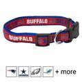 Pets First NFL Nylon Dog Collar, Buffalo Bills, Large: 18 to 28-in neck, 1-in wide