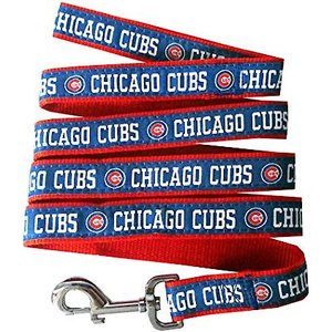 Pets First MLB Nylon Dog Leash, Chicago Cubs, Small: 4-ft long, 3/8-in wide