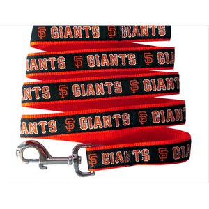 Pets First MLB Nylon Dog Leash, San Francisco Giants, Small: 4-ft long, 3/8-in wide