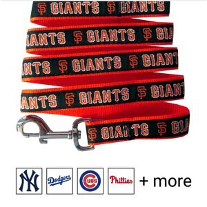 Pets First MLB Nylon Dog Leash, San Francisco Giants, Large: 6-ft long, 1-in wide