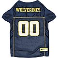 Pets First NCAA Dog & Cat Jersey, Michigan Wolverines, Small