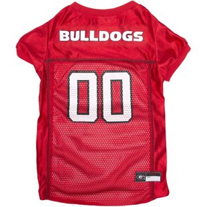 Pets First NCAA Dog & Cat Jersey, Georgia Bulldogs, Small