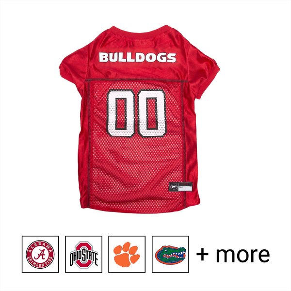 Pets First NCAA Dog & Cat Jersey, Georgia Bulldogs