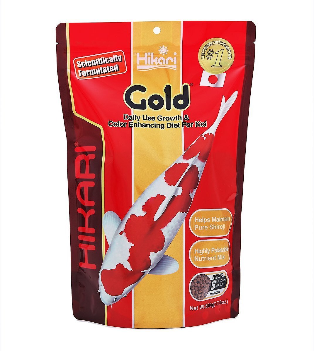 HIKARI Gold Koi Fish Food, 17.6-oz bag - Chewy.com