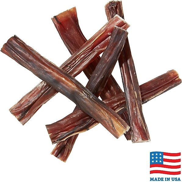 Bones & Chews Made in USA Steer Stick 6" Dog Chew Treat, 6 count slide 1 of 5