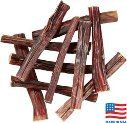 Bones & Chews Made in USA Steer Stick 6" Dog Chew Treat, case of 50