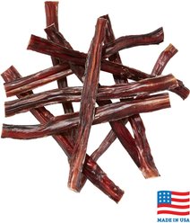Bones & Chews Made in USA Steer Stick 12" Dog Chew Treat, 10 count