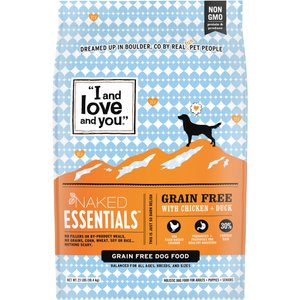 I and Love and You Naked Essentials Grain-Free Chicken and Duck Recipe Dry Dog Food, 23-lb bag