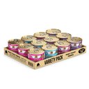 Weruva Frisky Fishin' Friends Variety Pack Grain-Free Canned Cat Food, 5.5-oz, case of 24