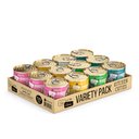 Weruva Cats in the Kitchen Cuties Variety Pack Grain-Free Canned Cat Food, 6-oz, case of 24