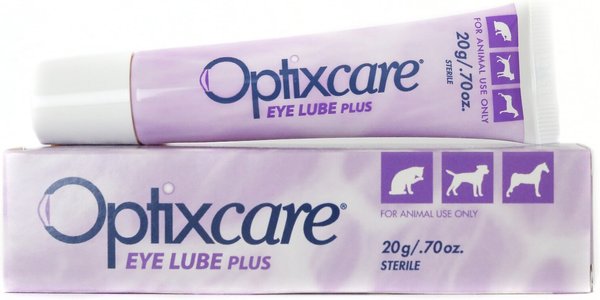 Optixcare Dog & Cat Eye Lube Plus Lubricating Gel, 0.70-oz tube slide 1 of 6