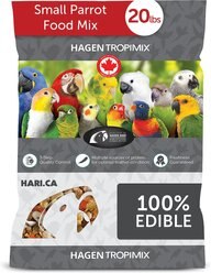 Hari Tropimix Enrichment Small Parrot Food, 20-lb bag