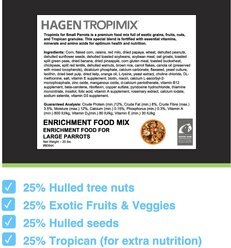 Hari Tropimix Enrichment Small Parrot Food, 20-lb bag slide 2 of 7