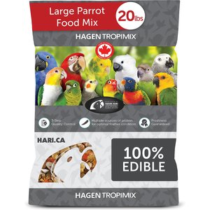 Hari Tropimix Enrichment Large Parrot Food, 20-lb bag