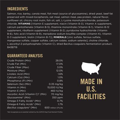 Show full view: Purina Pro Plan Small Breed Adult Sensitive Skin & Stomach Formula Dry Dog Food, 5-lb bag slide 7 of 13