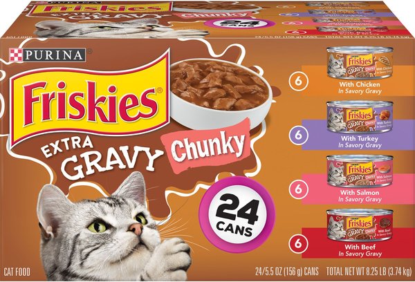 Cat food with lots of gravy best sale