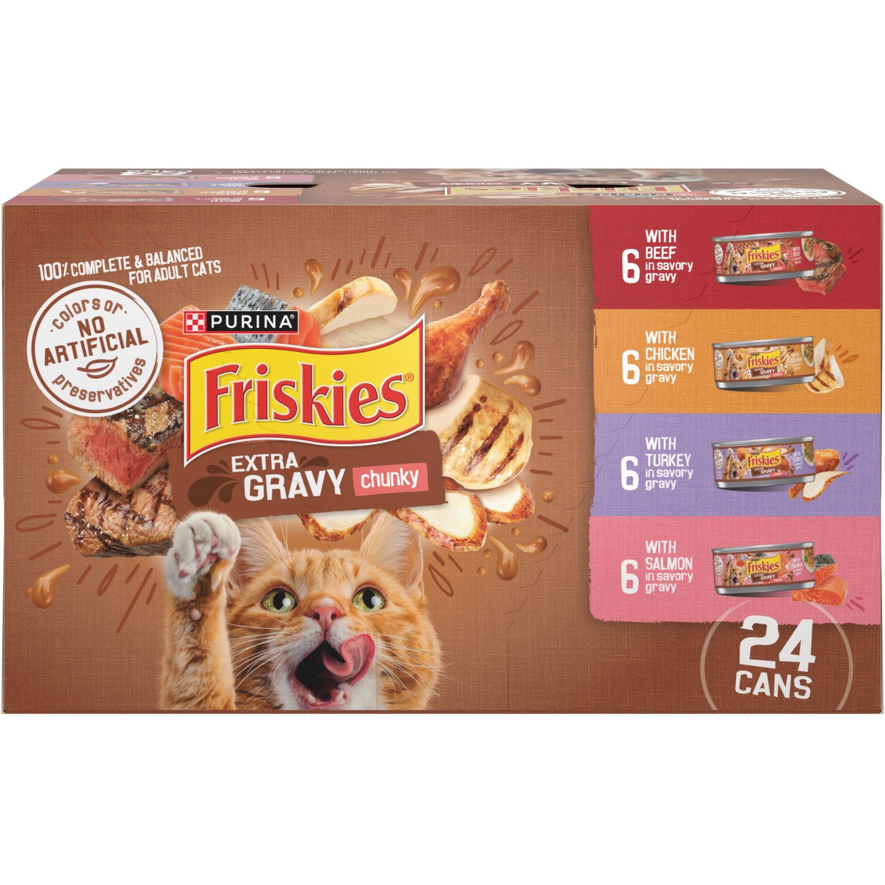 Friskies cat food making cats sick best sale