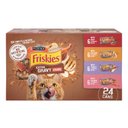 Friskies Extra Gravy Chunky Variety Pack Canned Cat Food, 5.5-oz, case of 24